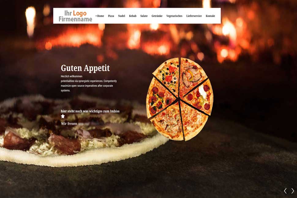 Pizzeria Website Demo