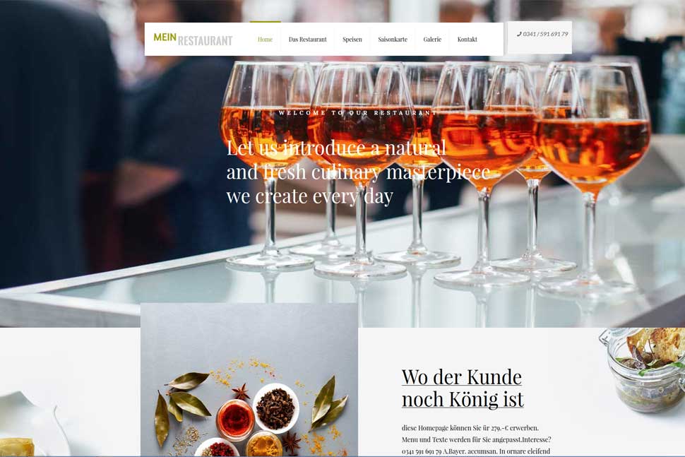 Pizzeria Homepage Demo